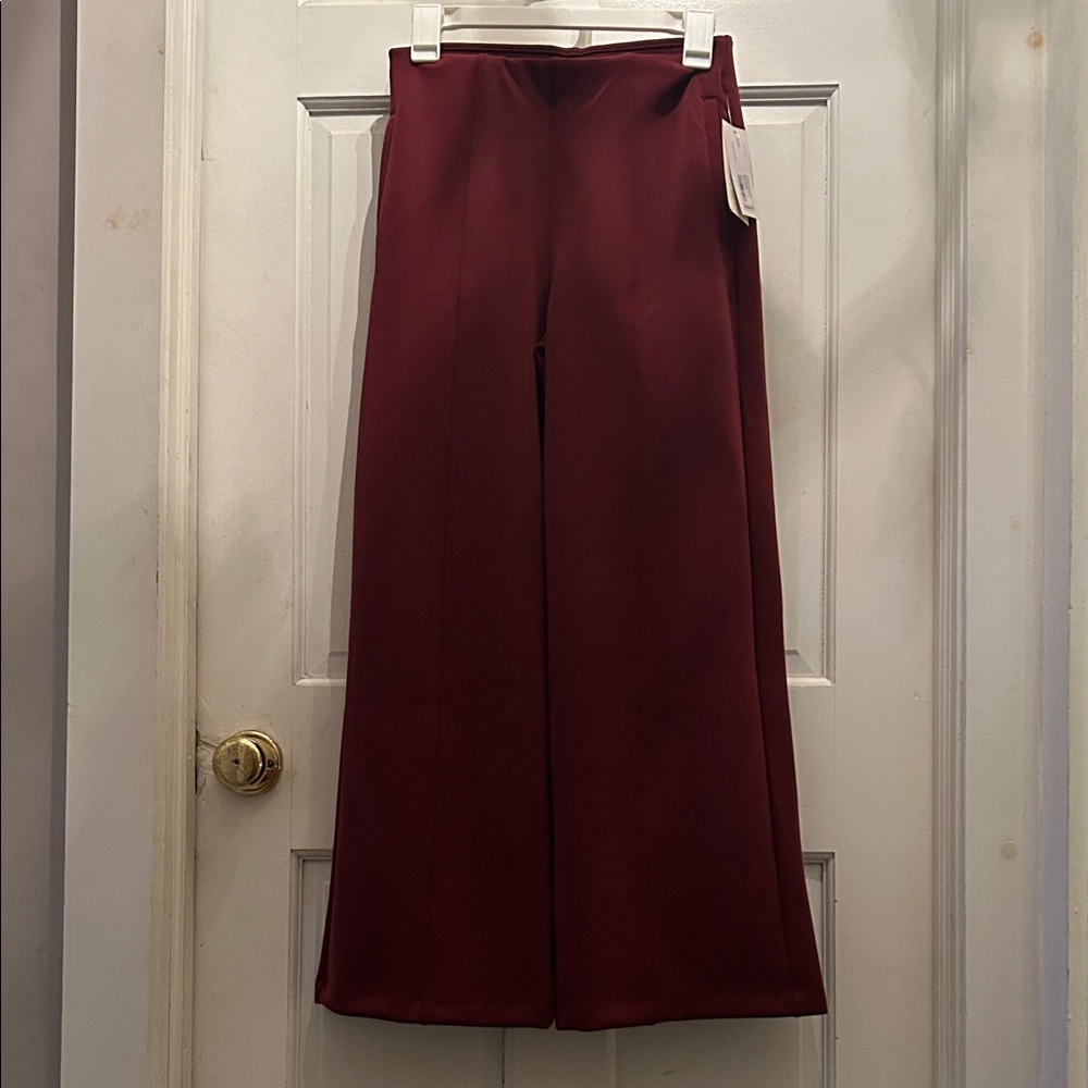 a new day Wide-Leg Pants in Deep Burgundy